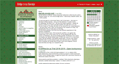 Desktop Screenshot of bridge-zveza.si